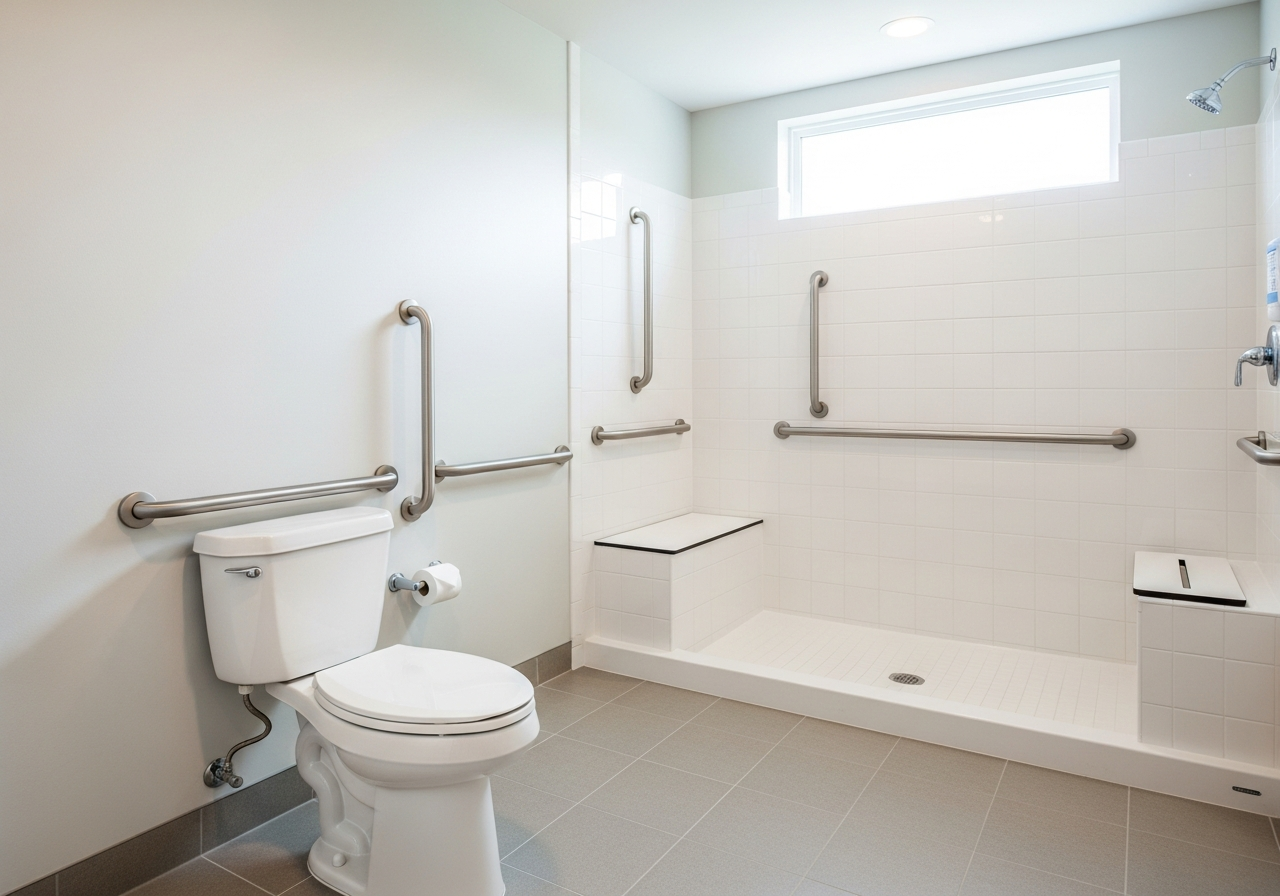 Professional accessibility & safety service by Custom Bath and Tile in Illinois and Florida