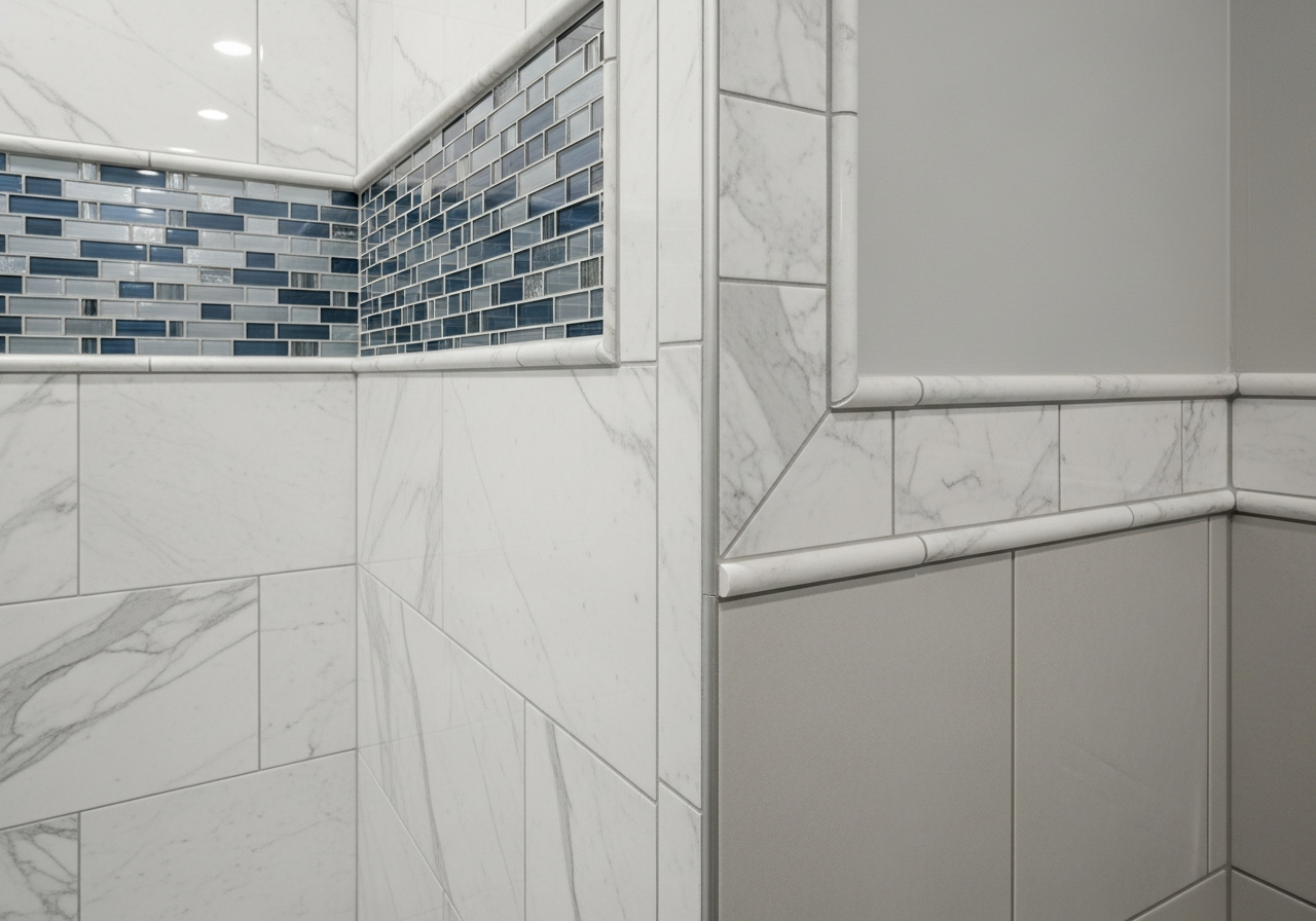 Professional tile & surrounds service by Custom Bath and Tile in Illinois and Florida